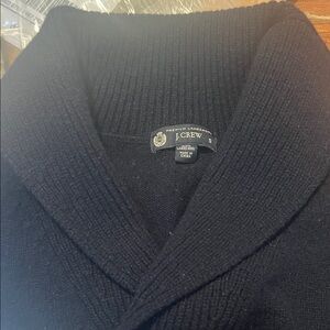J. Crew Men's Classic Shawl Collar Wool Sweater